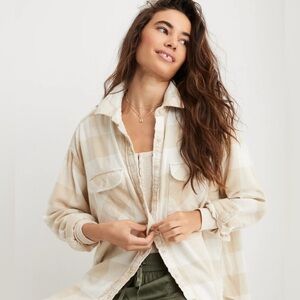 AERIE /// Women’s Anytime Flannel Shirt *NEW*